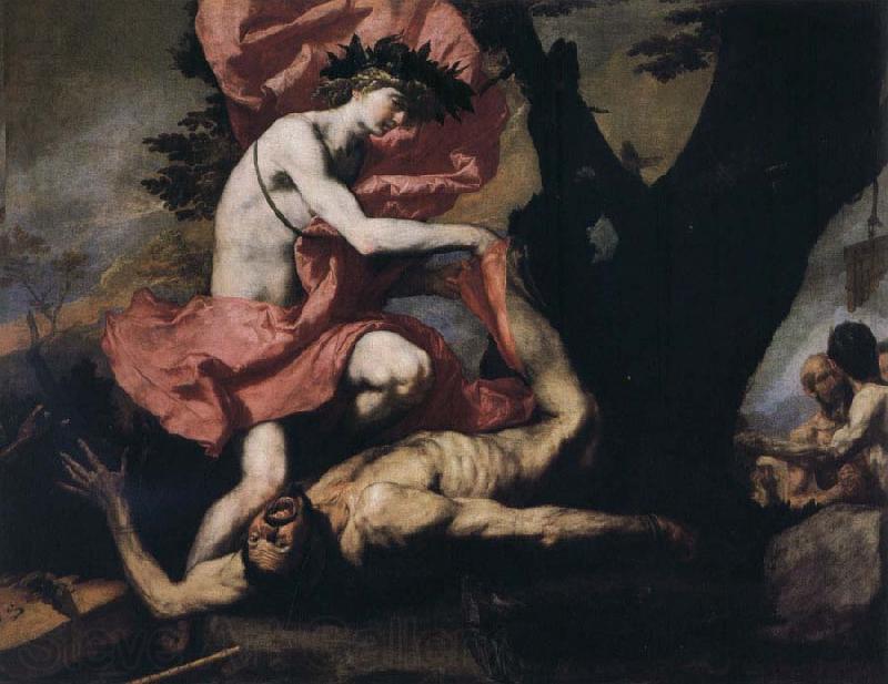 Jusepe de Ribera Apollo and Marsyas Spain oil painting art